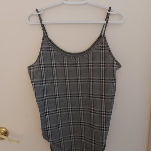 Plaid American Eagle Bodysuit